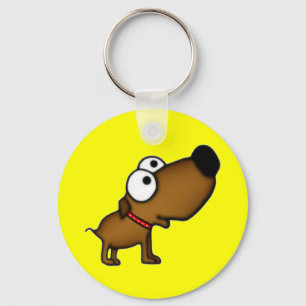 Cartoon Puppy Schlüsselanhänger
