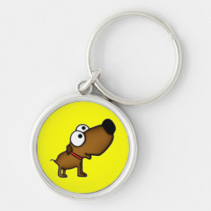 Cartoon Puppy Schlüsselanhänger