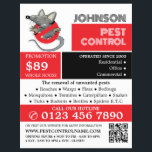 Cartoon Rat Logo - Werbung für Schädlinge und Kont Flyer<br><div class="desc">Cartoon Rat Logo - Flyer für die Werbung in Schädlingen durch den Business Card Store.</div>