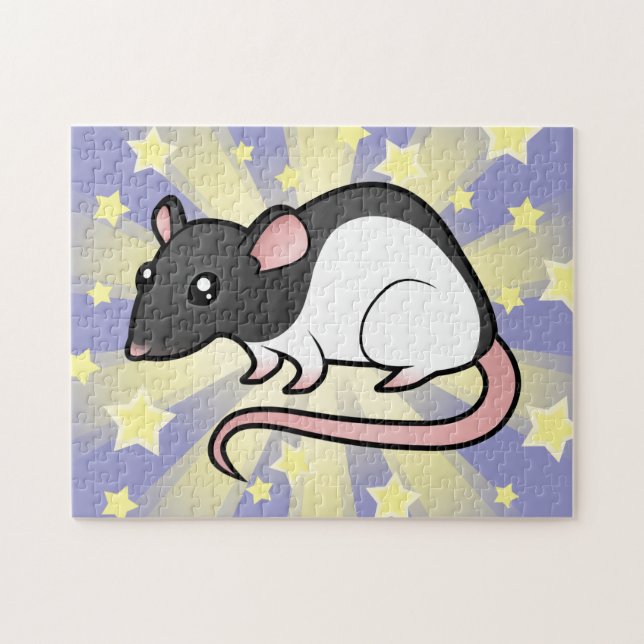 Cartoon-Ratte (Horizontal)