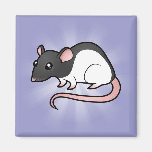 Cartoon-Ratte Magnet