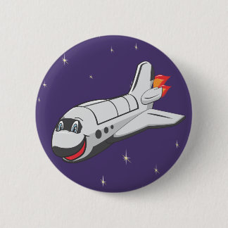 Cartoon-Raum-Shuttle Button