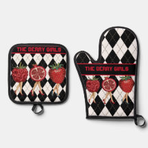 Cartoon Red Berries Ladys-The Berry Girls