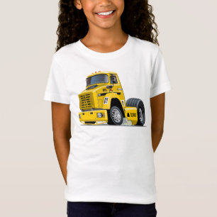 Cartoon-Renntruck T-Shirt