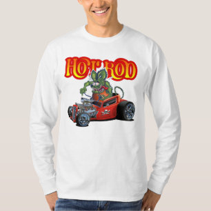Cartoon Retro-frisierte Auto T-Shirt