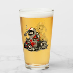 Cartoon Retrorat Glas