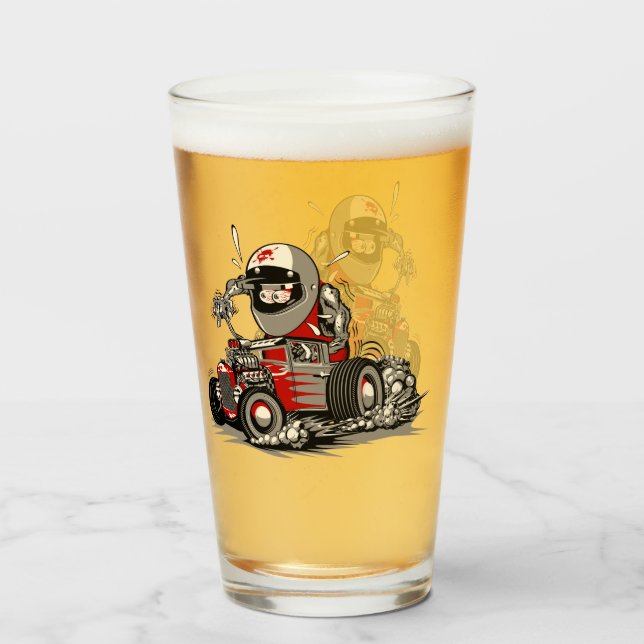 Cartoon Retrorat Glas (Vorne (Gefüllt))