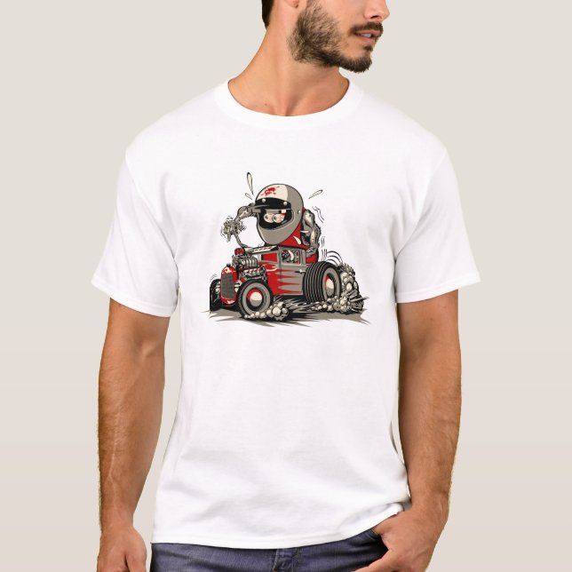 Cartoon Retrorat T-Shirt (Vorderseite)