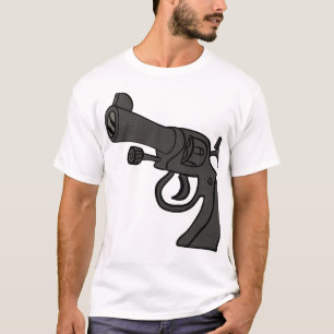 Cartoon Revolver T-Shirt