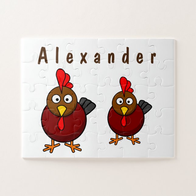 Cartoon-Rooster   (Horizontal)
