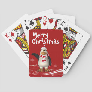Cartoon Santa Claus Weihnachten Spielkarten