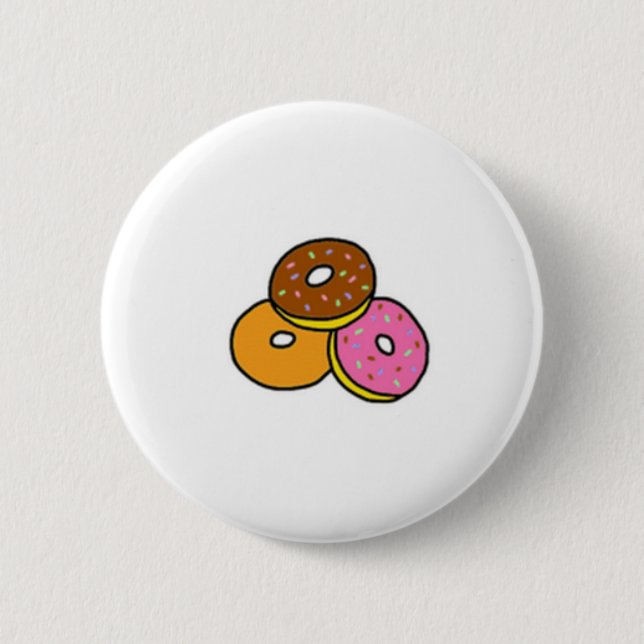 Cartoon-Schaumgummiring-Süsse-Knopf Button (Vorderseite)