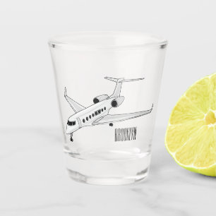 Cartoon Schnapsglas