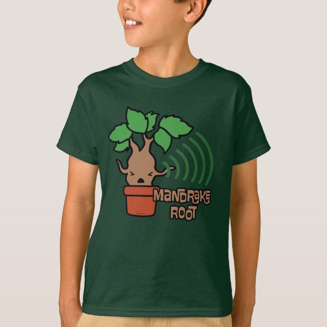 Cartoon Screening Mandrake Art T-Shirt (Vorderseite)