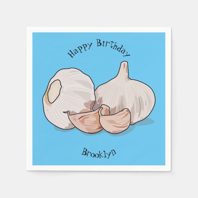 Cartoon Serviette (Vorderseite)