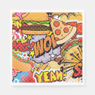Cartoon Serviette