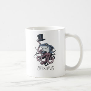 Cartoon Sharktopus Tasse