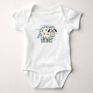 Cartoon Sheep T - Shirt