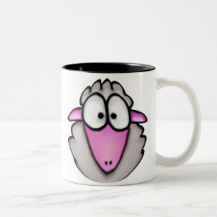 Cartoon Sheep Tasse