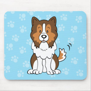 Cartoon Sheltie Mousepad
