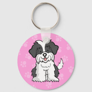 Cartoon ShihTzu Schlüsselanhänger