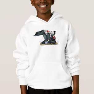 Cartoon Skid Steer Hoodie