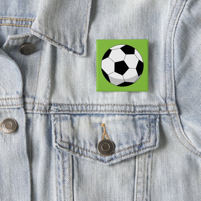 Cartoon Soccer Ball Button (Beispiel)