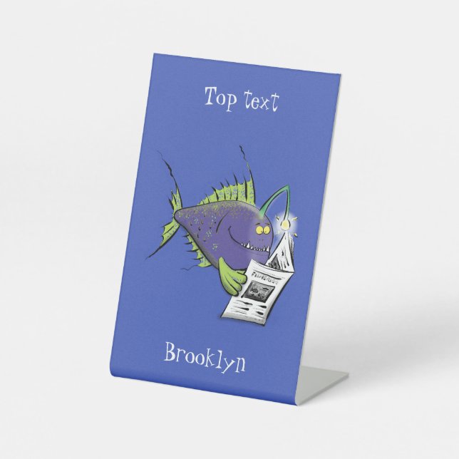 Cartoon Sockelschild (Vorderseite)