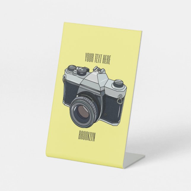 Cartoon Sockelschild (Vorderseite)