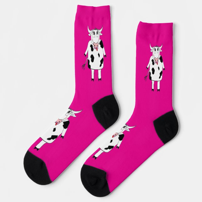 Cartoon Socken (Linkes Detail)