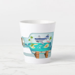Cartoon Souvenir Flasche Milchtasse