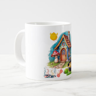 Cartoon Spaß Tasse: Sip mit einem Lächeln! Jumbo-Tasse
