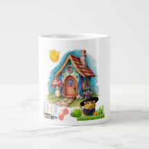 Cartoon Spaß Tasse: Sip mit einem Lächeln!