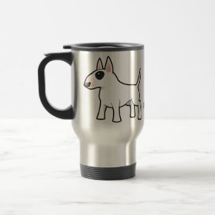 Cartoon-Stier-Terrier Reisebecher