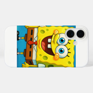 Cartoon Style Fun Yellow Character iPhone 16 Fall Hülle
