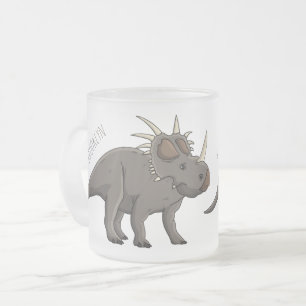 Cartoon Styracosaurus Mattglastasse