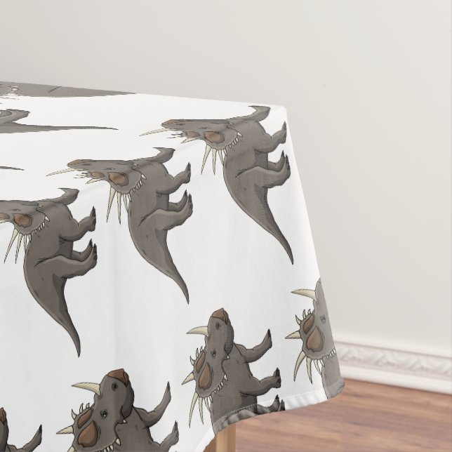 Cartoon Styracosaurus Tischdecke (Beispiel)
