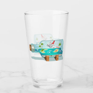 Cartoon Summer Cristal Ball Glas