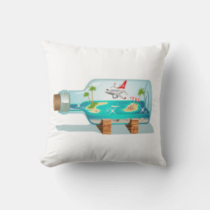Cartoon Summer Cristal Ball Kissen