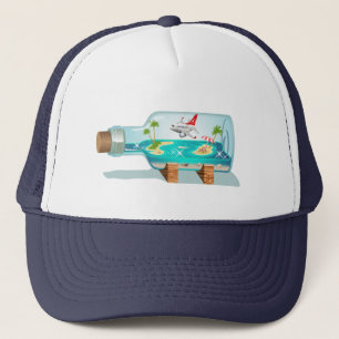 Cartoon Summer Cristal Ball Truckerkappe