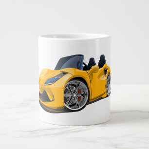 Cartoon Supercar Jumbo-Tasse