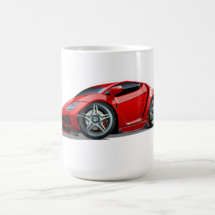 Cartoon Supercar Kaffeetasse