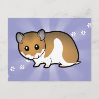 Cartoon Syrian Hamster