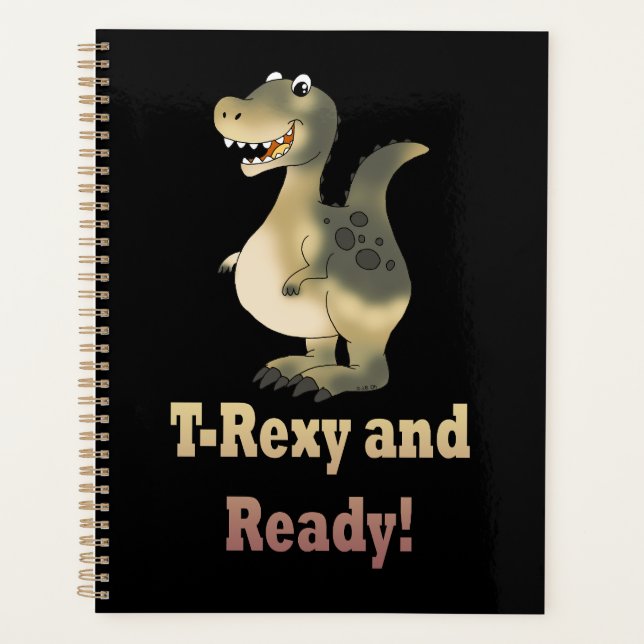 Cartoon T-Rexy et Ready Dino (Devant)