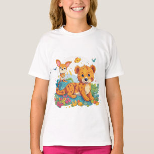 Cartoon T - Shirt - Spaß und Natur