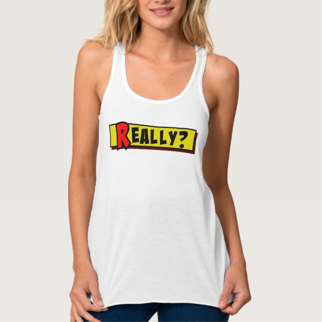 Cartoon Tank Top (Vorderseite)