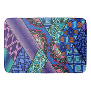 Cartoon Tape Badematte