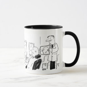 Cartoon-Tasse für Friseur Tasse