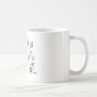 Cartoon-Tasse - Hunde Kaffeetasse