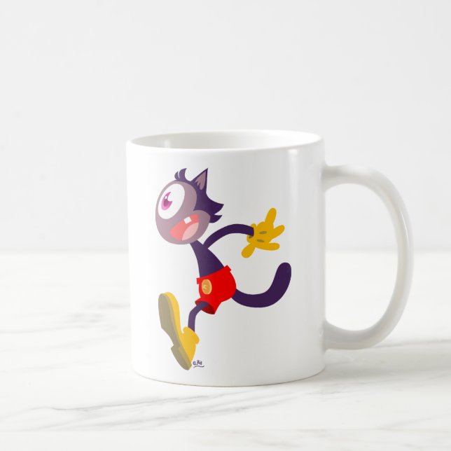 Cartoon-Tasse Kaffeetasse (Rechts)